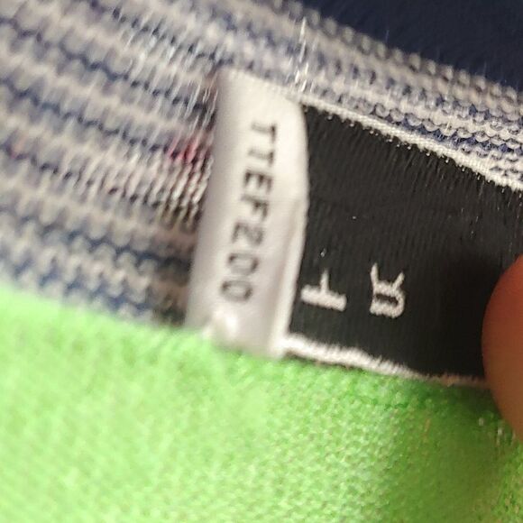 Trina Turk Lightweight Button Down V-Neck Cardigan Sz Missing 17" PTP Small - Picture 9 of 14